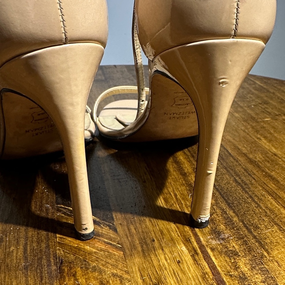 Stuart Weitzman Blush Strap Heels - image 6